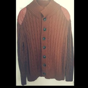 Men's Button Down Cardigan